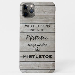 Mistletoe Holiday iPhone 11 Pro Max Case