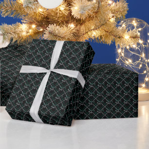 Mistletoe & Holly – Sprouting Mistletoe Ogee Wrapping Paper