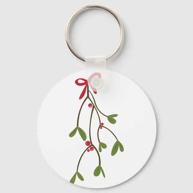 Mistletoe Key Ring (Front)
