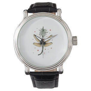 Mistletoe Kiss Dragonfly Watch