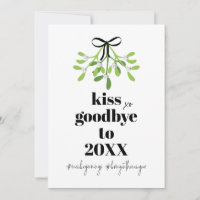 Mistletoe Kiss Goodbye Do-Over Funny Humour