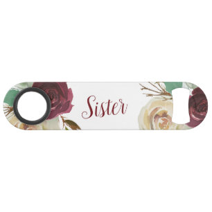Mistletoe Manor Floral Watercolor Trendy Sister