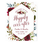 Mistletoe Manor Happily Ever After Reception Sign