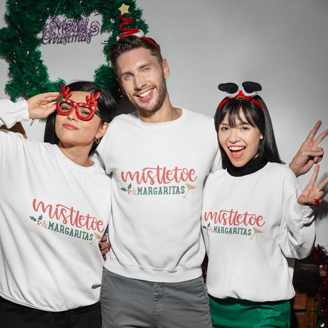 Mistletoe margaritas christmas sweatshirt (Mistletoe margaritas christmas sweatshirt
)