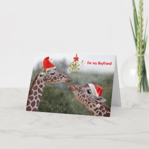 Mistletoe Moments Card BOYFRIEND