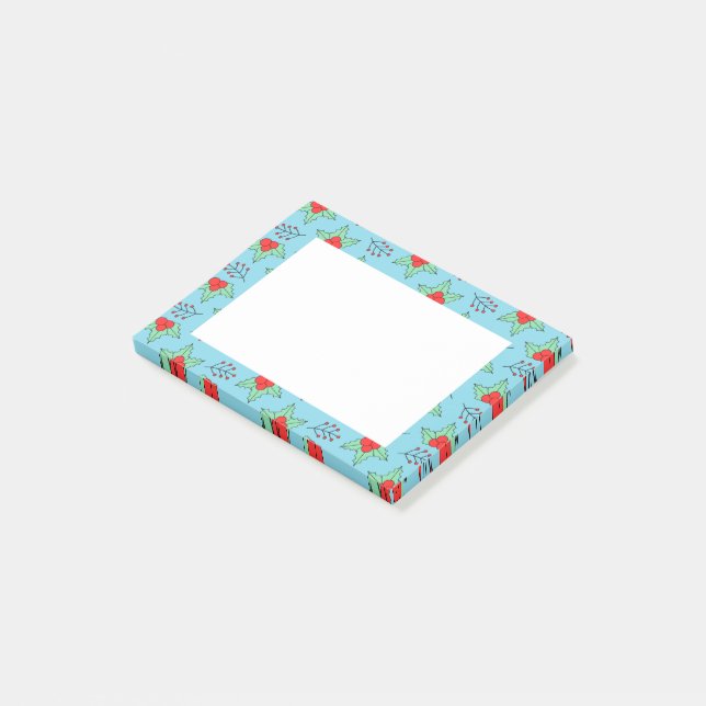 Mistletoe Post-it Notes (Angled)