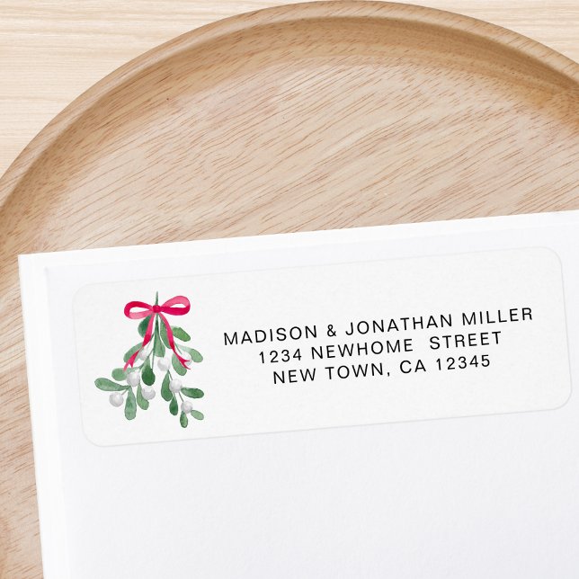Mistletoe Return Address  (Creator Uploaded)