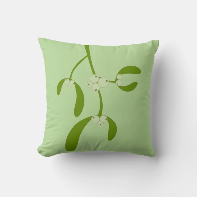 Mistletoe Reversible Cushion (Front)