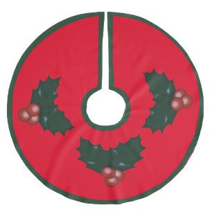 Mistletoe Skirt Brushed Polyester Tree Skirt