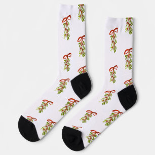 Mistletoe Socks