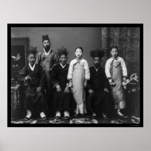 Mistress and Elder Korea 1910 Poster