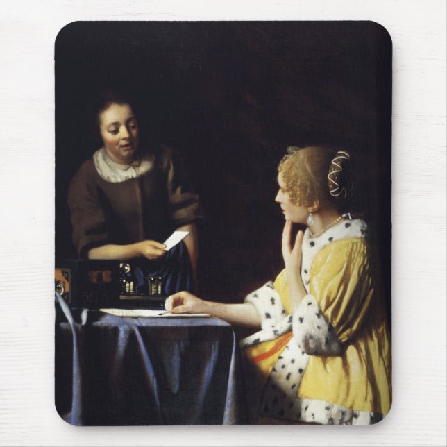 Mistress And Maid Mouse Mat (Front)