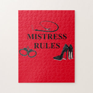 MISTRESS RULES JIGSAW PUZZLE