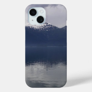 Misty Alaskan Sea in Shades of Blue iPhone 15 Case