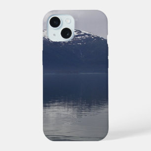Misty Alaskan Sea in Shades of Blue iPhone 15 Case
