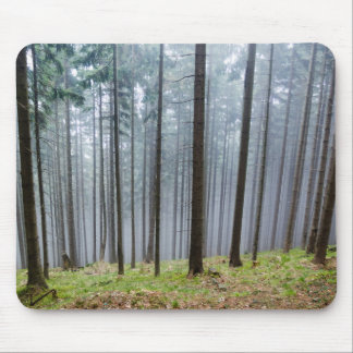 Misty Autumn Forest Relaxation Mouse Mat