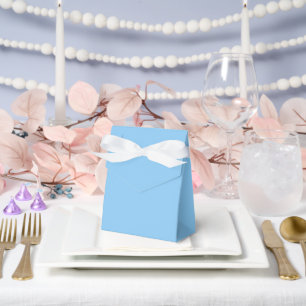 Misty Blue, Wedding Cake Favor Boxes