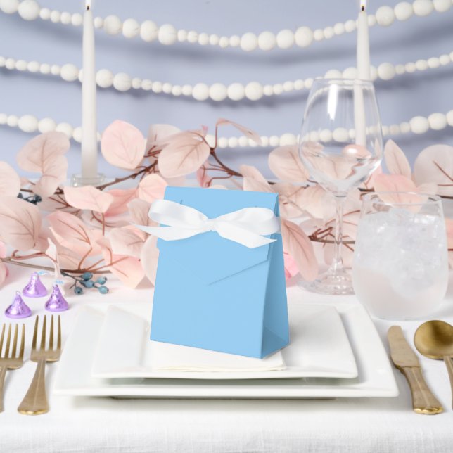 Misty Blue, Wedding Cake Favour Boxes (Wedding)