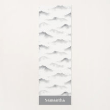 Misty Brushstroke Texture Zen Ink