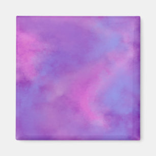 Misty Clouds Purple Magnet