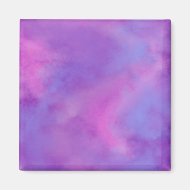 Misty Clouds Purple Magnet (Front)