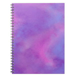 Misty Clouds Purple Notebook