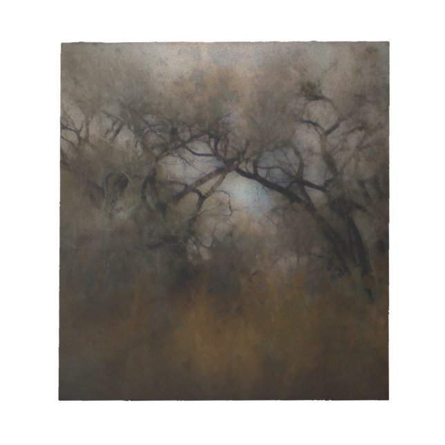Misty Cottonwoods Notepad (Front)