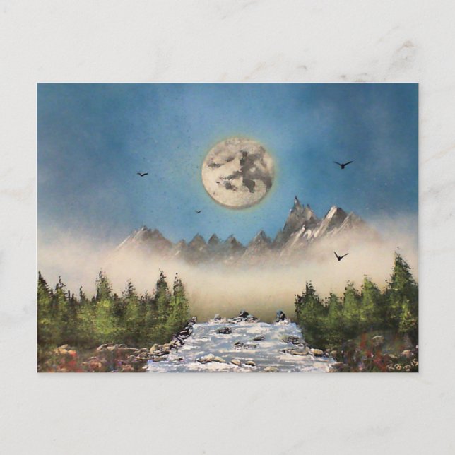 Misty Falls Postcard (Front)
