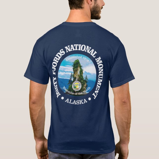 Misty Fjords (NM) T-Shirt (Back)