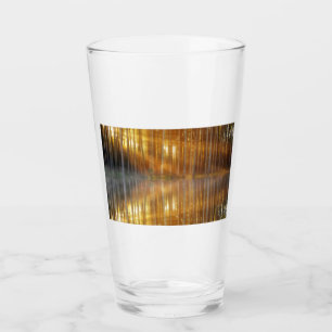 Misty Forest Scene Glass