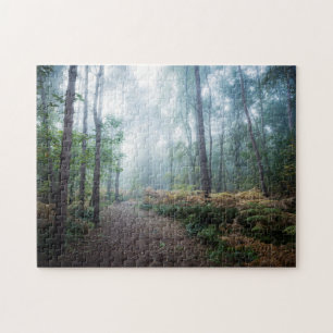 Misty Forest Walk Jigsaw Puzzle