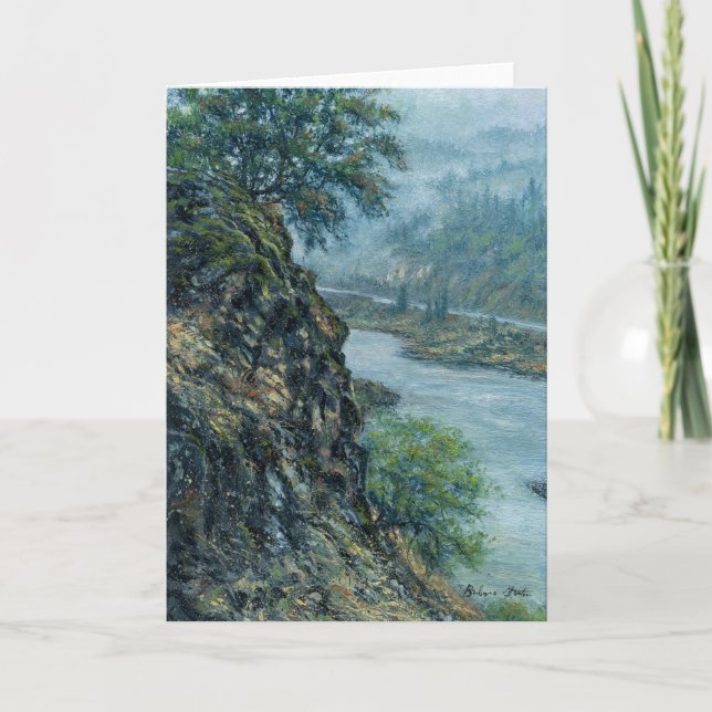 “Misty Gorge” Card (Front)