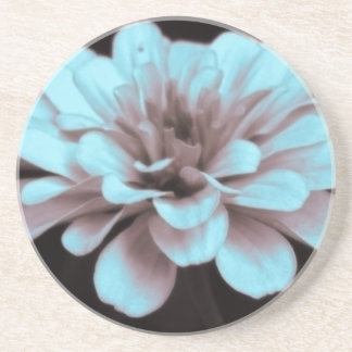 Misty hazy subtly tinted zinnia Sandstone Coaster