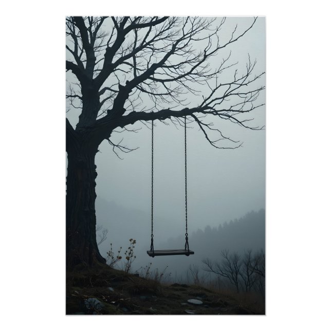 Misty Hill Swing Poster (Front)