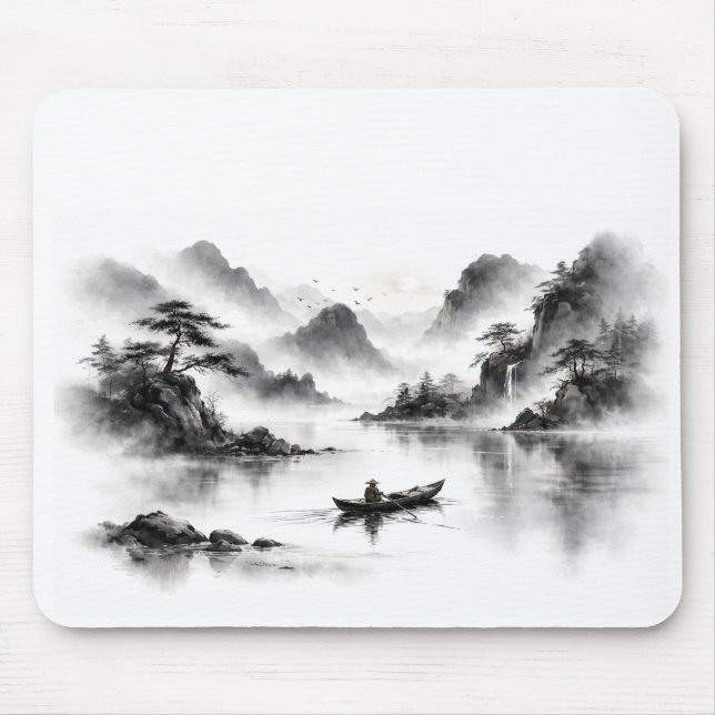 Misty Lake Mousepad (Front)