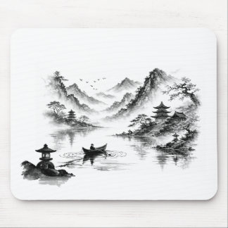 Misty Lake Mousepad 2