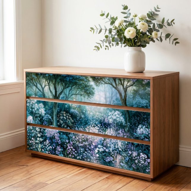 Misty Lavender Ethereal Forest Glade Decoupage Tissue Paper (Creator Uploaded)