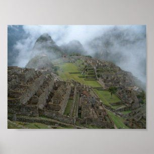 "Misty Machu Picchu" 14x10.5 poster
