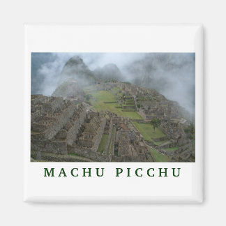 "Misty Machu Picchu" magnet