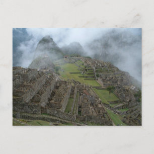 "Misty Machu Picchu" postcard