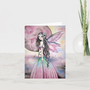 Misty Moon Fairy — Blank Card