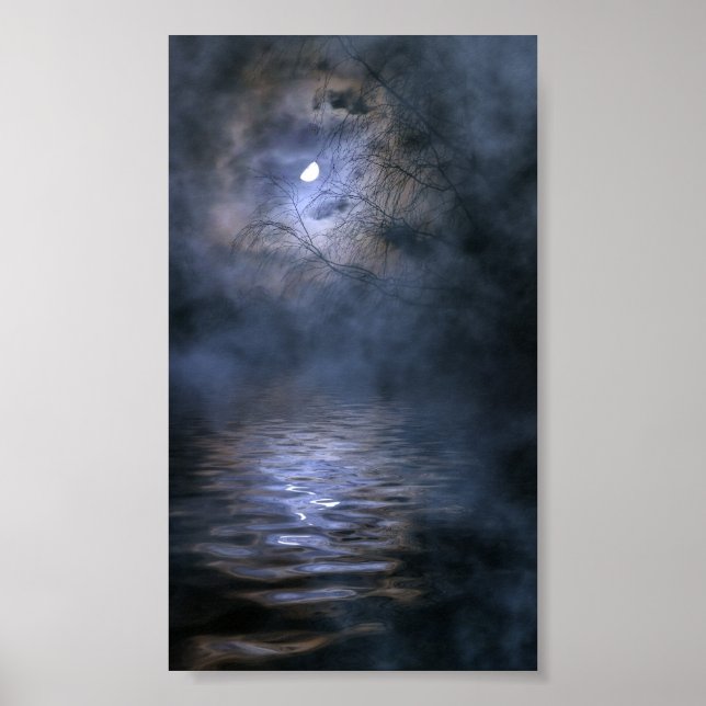 Misty moon poster (Front)