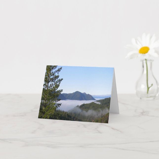 Misty morning fog... card (Small Plant)