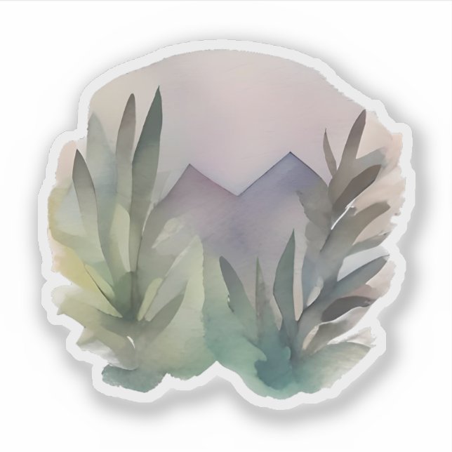 Misty Morning Mountainscape (Front)