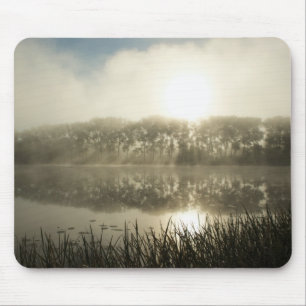 Misty morning - mousepad