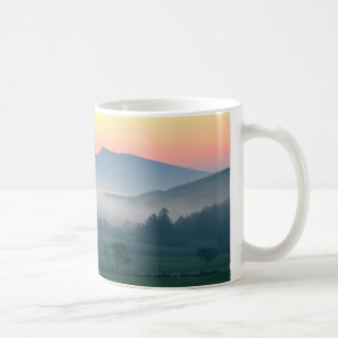 Misty morning on Hadrians Wall Coffee Mug