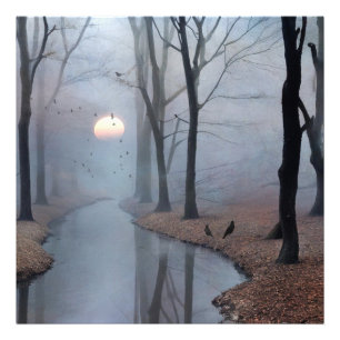 Misty Morning Photo Enlargement Print