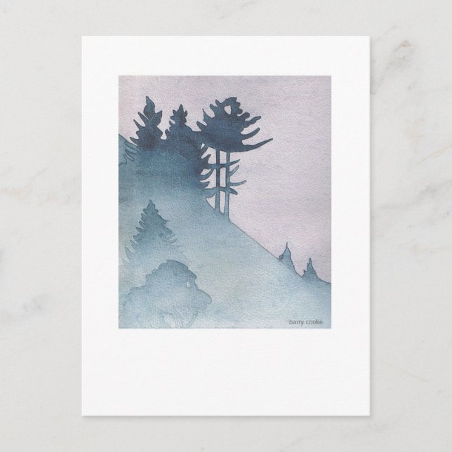 Misty Morning Postcard (Front)