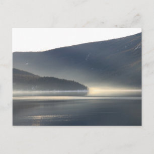 Misty Morning Postcard