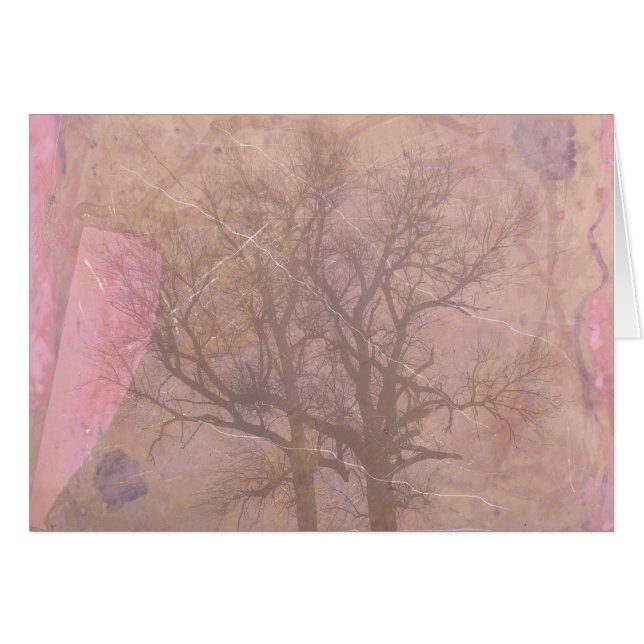 Misty Morning Trees Digital Art (Front Horizontal)